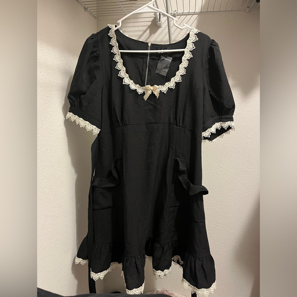 Porcelain Gaze Babydoll Dress LARGE Dollskill